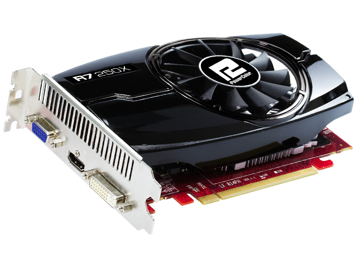 PowerColor R7 250X 1GB GDDR5 AXR7 250X 1GBD5-HE [PCIExp 1GB]
