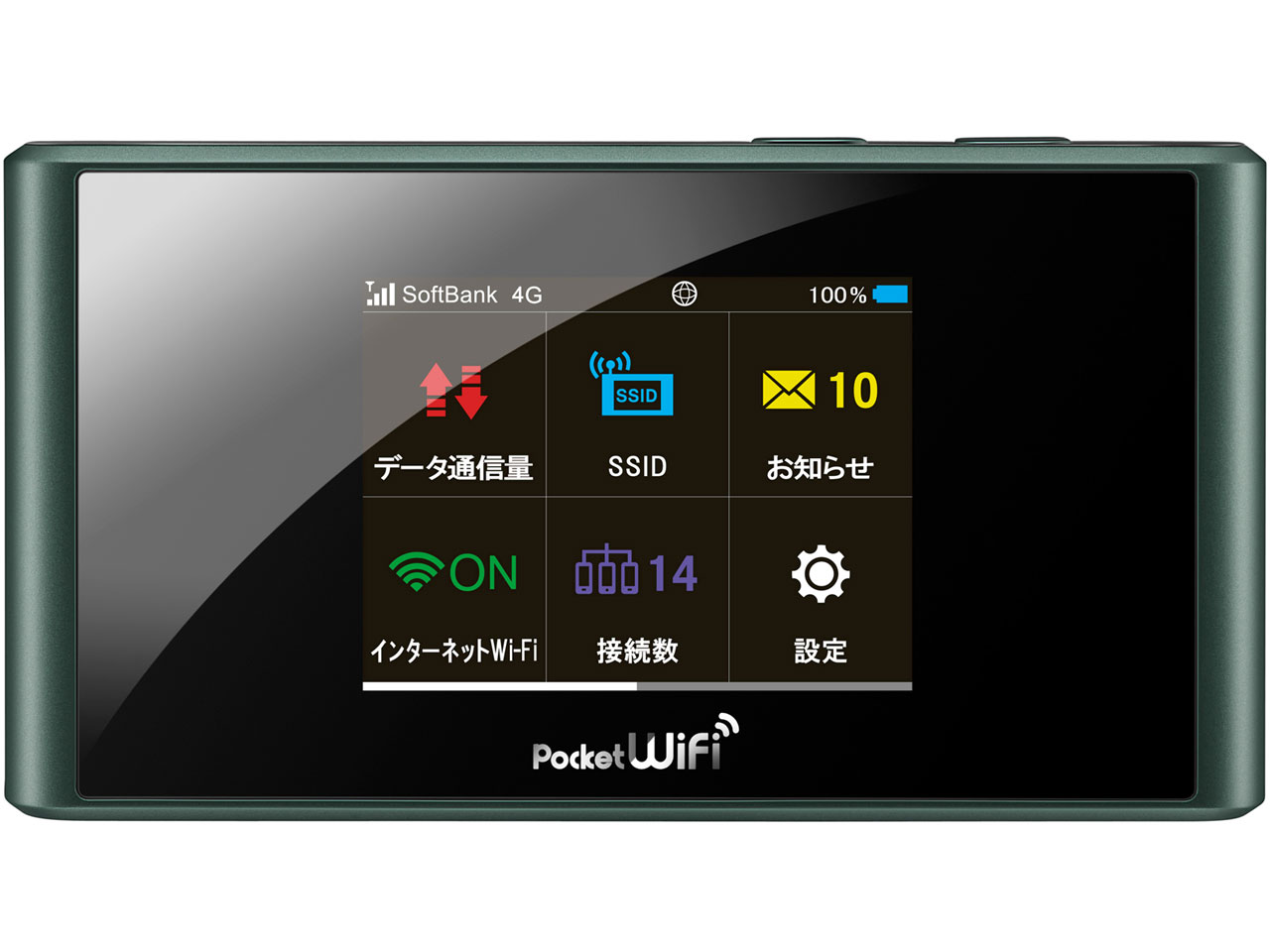 Pocket WiFi SoftBank 304ZT [���s�X�u���b�N] �̐��i�摜