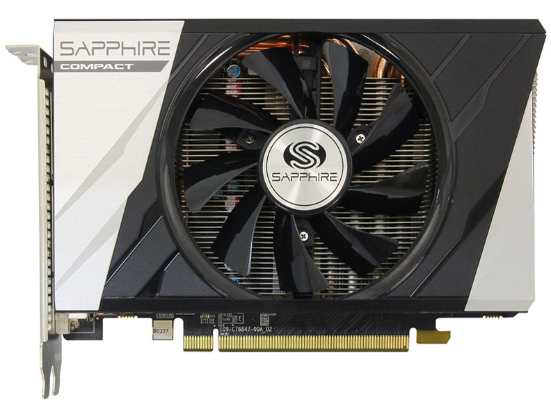 SAPPHIRE R9 285 2G GDDR5 PCI-E HDMI/DVI-I/DUAL MINI DP ITX COMPACT OC [PCIExp 2GB]