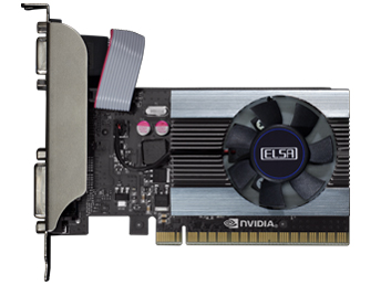 ELSA GeForce GT 730 LP 1GB GD730-1GERL [PCIExp 1GB]
