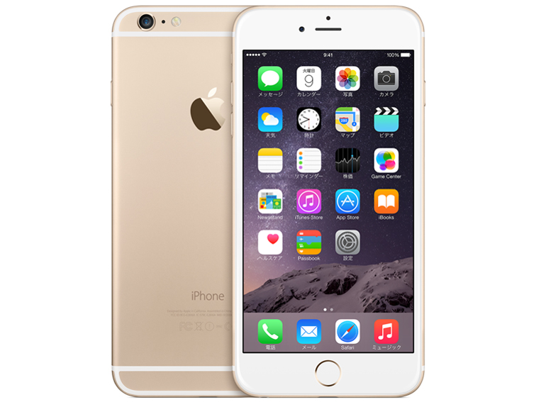 iPhone 6 Plus 16GB au [�S�[���h] �̐��i�摜