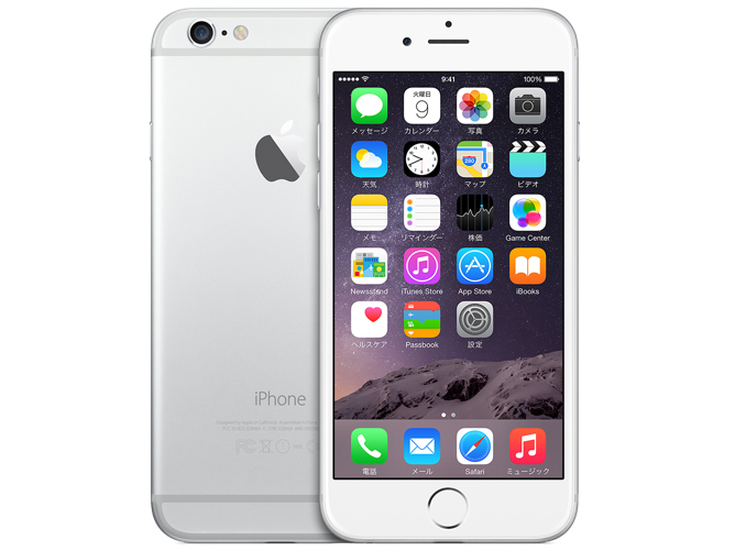 iPhone 6 64GB SoftBank [�V���o�[] �̐��i�摜