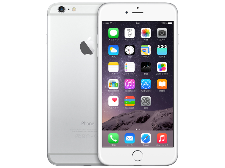 iPhone 6 Plus 16GB SIM�t���[ [�V���o�[] �̐��i�摜