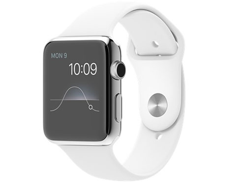 Apple Apple Watch 42mm MJ3V2J/A [ホワイトスポーツバンド