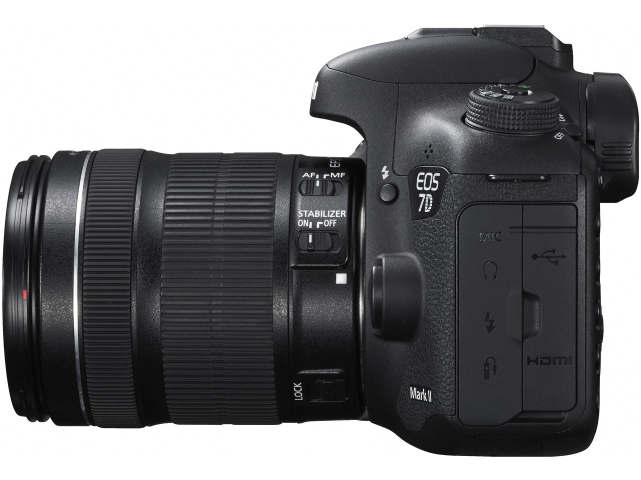 価格 Com 本体 右側面 Eos 7d Mark Ii Ef S18 135 Is Stm レンズキット の製品画像