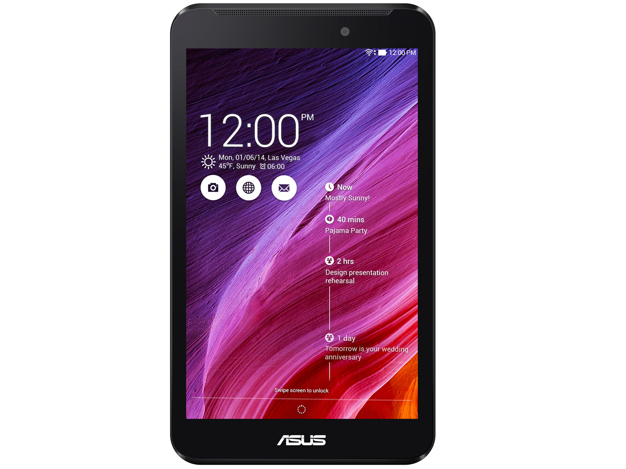 ASUS MeMO Pad 7 ME170C-BK08 [�u���b�N]