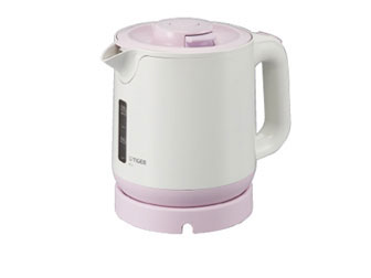 (未使用･未開封品)タイガー 蒸気レス 電気ケトル ＰＣＪ−Ｈ０８１（Ｗ）ホワイト タイガー魔法瓶 業務用蒸気レス電気ケトル PCJ-H081H 1台 - アスクル