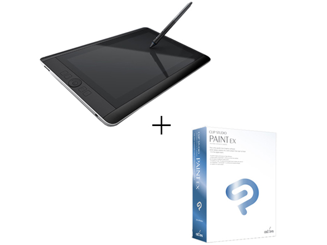 Cintiq Companion set-DTH-W1300H/K0-CLIPEX CLIP STUDIO PAINT EX(DL��)�Z�b�g �̐��i�摜
