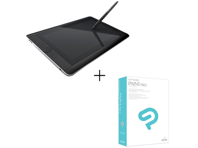 Cintiq Companion set-DTH-W1300H/K0-CLIPPRO CLIP STUDIO PAINT PRO(DL��)�Z�b�g �̐��i�摜