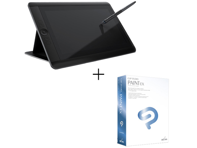 Cintiq Companion Hybrid set-DTH-A1300L/K0-CLIPEX CLIP STUDIO PAINT EX(DL��)�Z�b�g �̐��i�摜