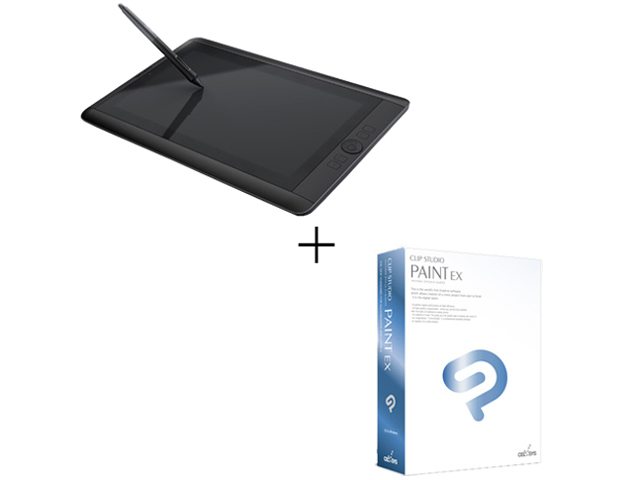 Cintiq Companion Hybrid set-DTH-A1300H/K0-CLIPEX CLIP STUDIO PAINT EX(DL��)�Z�b�g �̐��i�摜