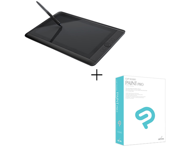 Cintiq Companion Hybrid set-DTH-A1300H/K0-CLIPPRO CLIP STUDIO PAINT PRO(DL��)�Z�b�g �̐��i�摜