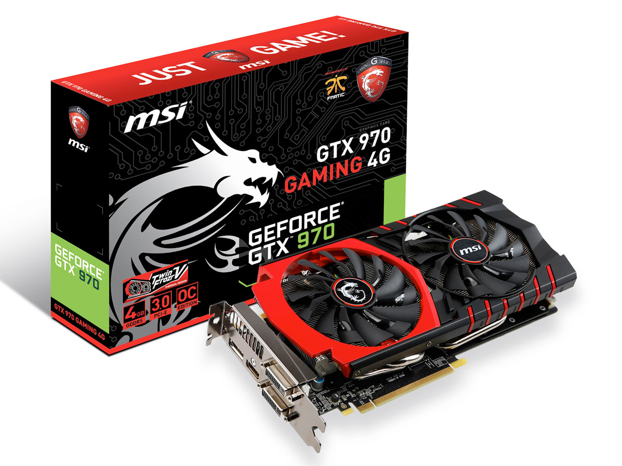 GTX 970 GAMING 4G [PCIExp 4GB] �̐��i�摜