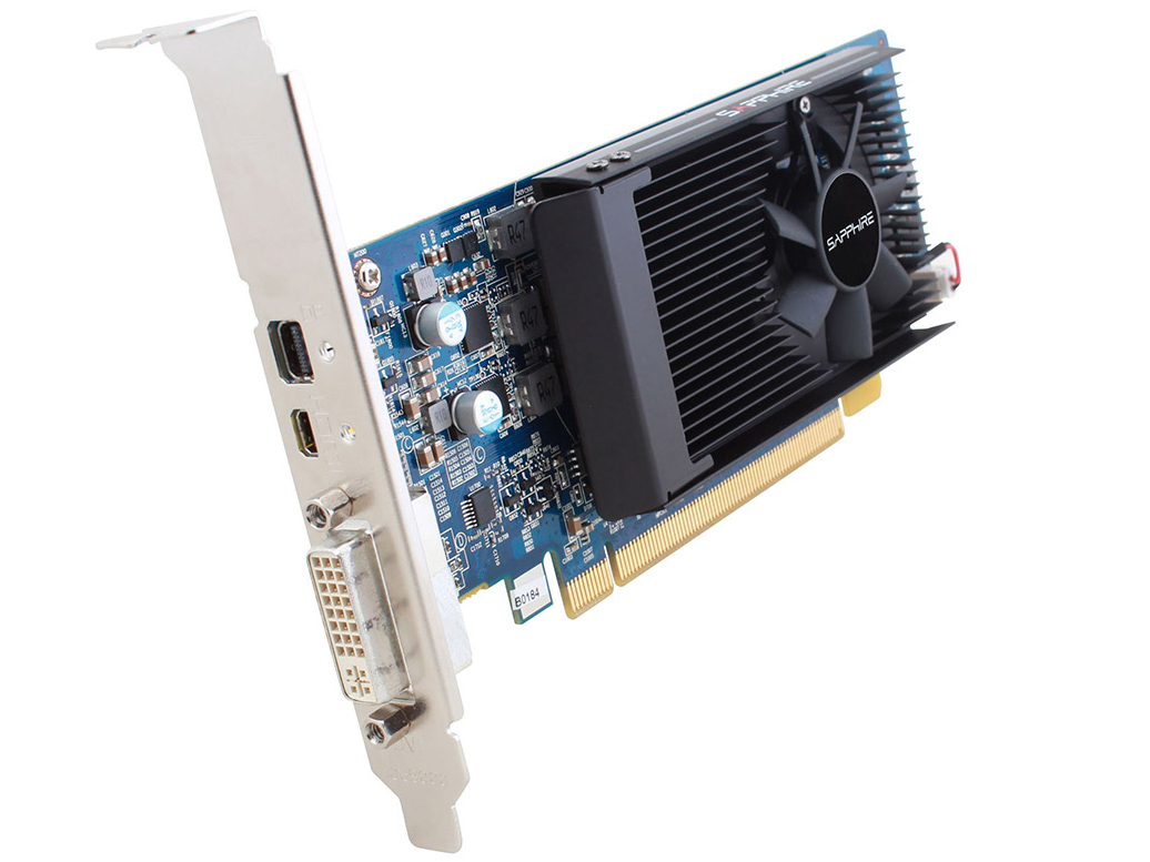 SAPPHIRE R7 250XE 1G GDDR5 PCI-E MICRO HDMI/DVI-I/MINI DP [PCIExp 1GB]