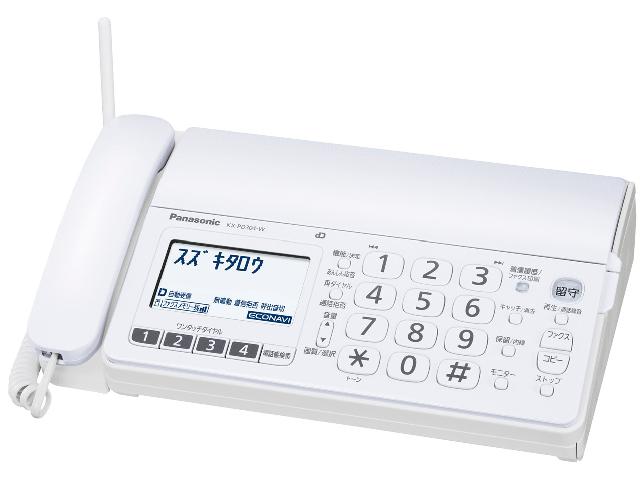 ���������� KX-PD304DL-W [�z���C�g]