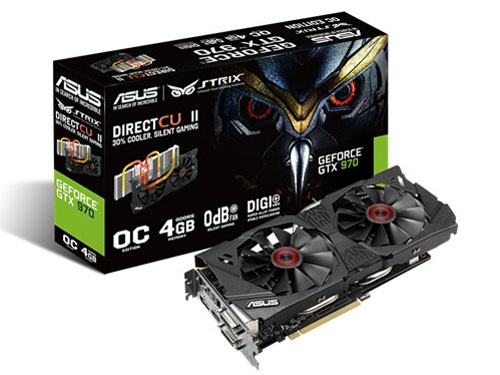 PCパーツ ASUS - gtx970-dc2-4gd5 STRIX-GTX970-DC2OC-4GD5__image - Edge Up