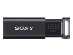 【新品未開封】SONY USBメモリーUSM128GU/B SONY ポケットビット USM128GU (B) [128GB ブラック] 価格比較