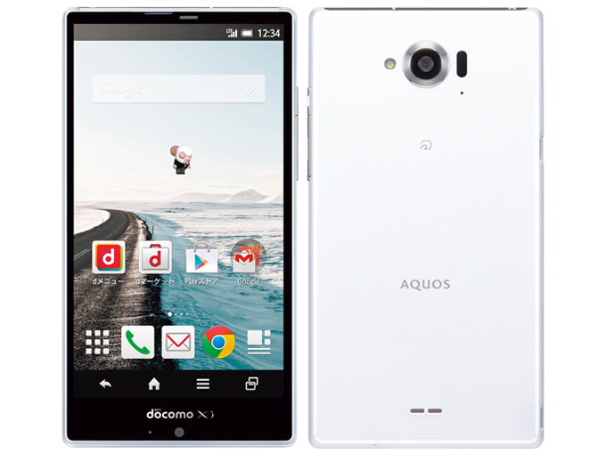 AQUOS ZETA SH-01G docomo [White] �̐��i�摜
