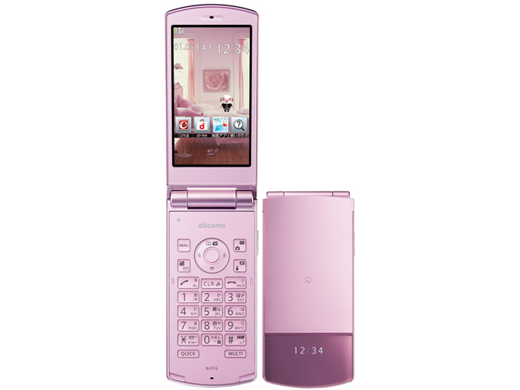 NECカシオモバイルコミュニケーションズ docomo N-01G [PINK] 価格比較