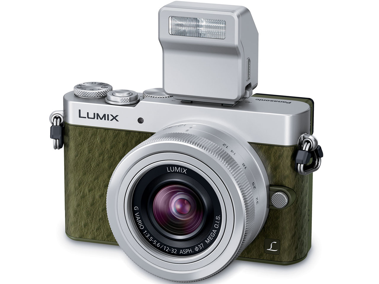 LUMIX DMC-GM5K-G �����Y�L�b�g [�O���[��]