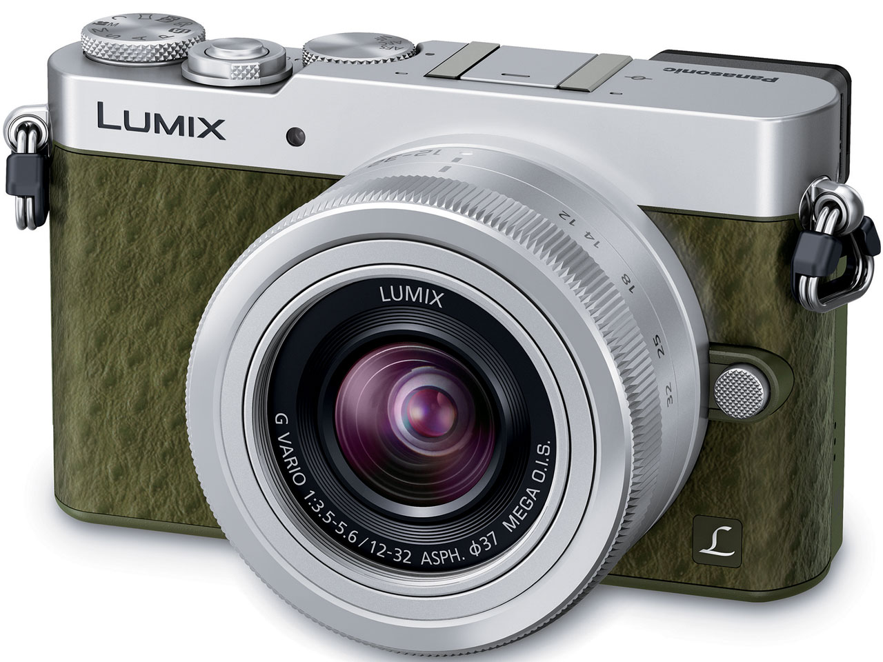 『本体 正面1』 LUMIX DMCGM5KG レンズキット [グリーン] の製品画像