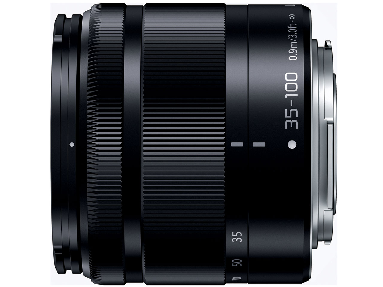 LUMIX G VARIO 35-100mm/F4.0-5.6 ASPH./MEGA O.I.S H-FS35100-K [�u���b�N]