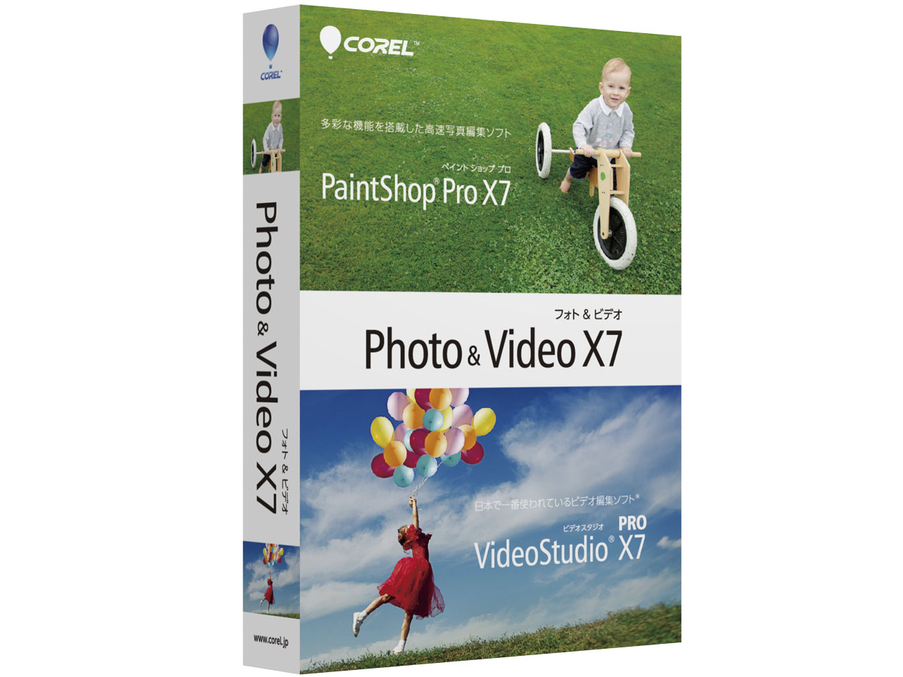 Photo & Video X7 �̐��i�摜