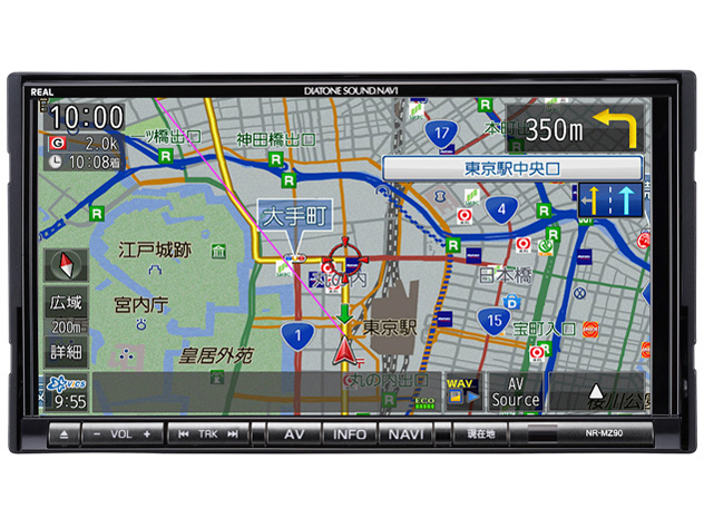 三菱電機 DIATONE SOUND. NAVI NR-MZ90 取扱説明書・レビュー記事