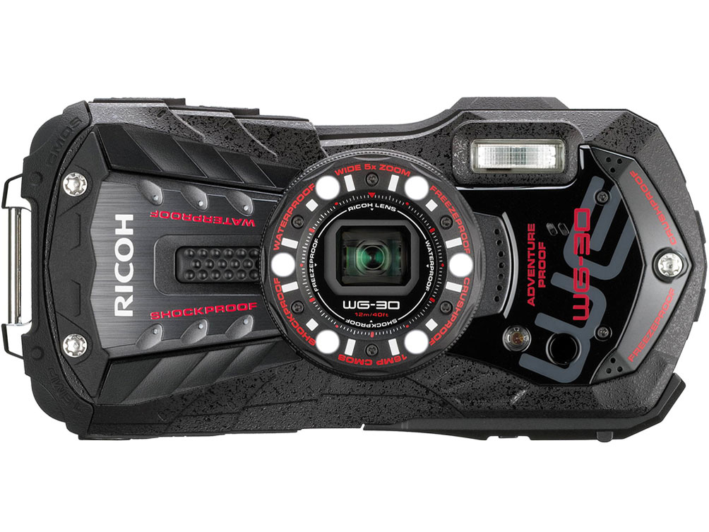 ほぼ未使用　Ricoh WG-30 バーミリオンレッド 本体 ほぼ未使用 Ricoh WG-30 バーミリオンレッド 本体 【公式通販】