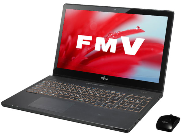 爆速 LIFEBOOK AH77/S みずみずしけれ FMVA77SWG/Core i7  4712HQ/メモリ8GB/SSD240GB/Windows10