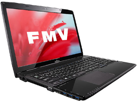 FMV LIFEBOOK AH�V���[�Y WA1/S WSA1B_A644 ���i.com���� Core i5�E������8GB���ڃ��f�� [�V���C�j�[�u���b�N] �̐��i�摜
