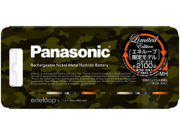 eneloop �g�[���Y �t�H���X�g �P3�` 8�{�p�b�N BK-3MCC/8F �̐��i�摜