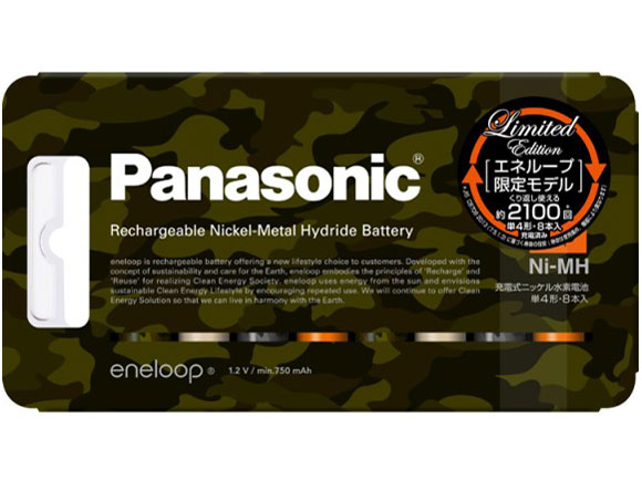 eneloop �g�[���Y �t�H���X�g �P4�` 8�{�p�b�N BK-4MCC/8F �̐��i�摜