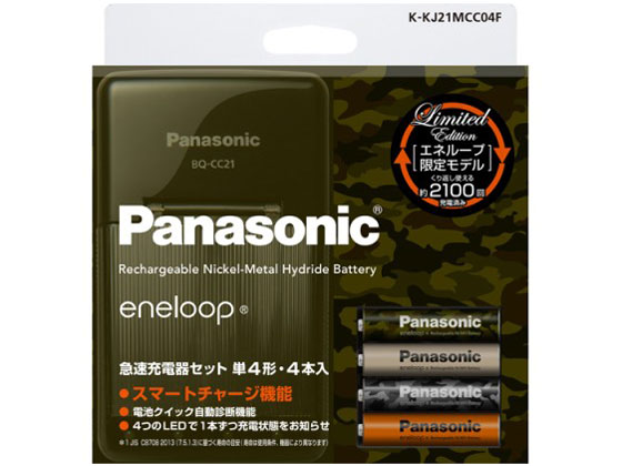 eneloop �g�[���Y �t�H���X�g �P4�` �}���[�d��Z�b�g K-KJ21MCC04F �̐��i�摜