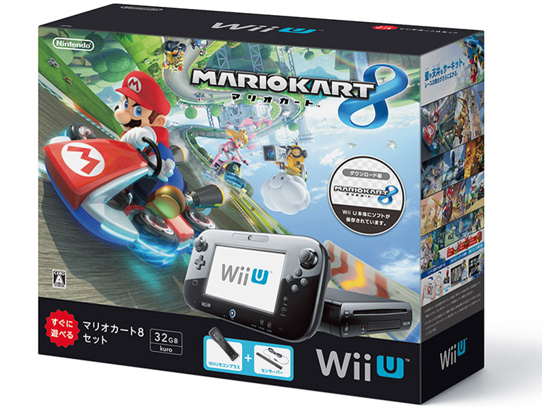 価格 Com Wii U すぐに遊べる マリオカート8セット Kuro の製品画像