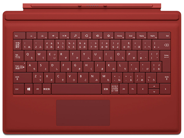 マイクロソフト Surface Pro タイプ カバー RD2-00009 [レッド