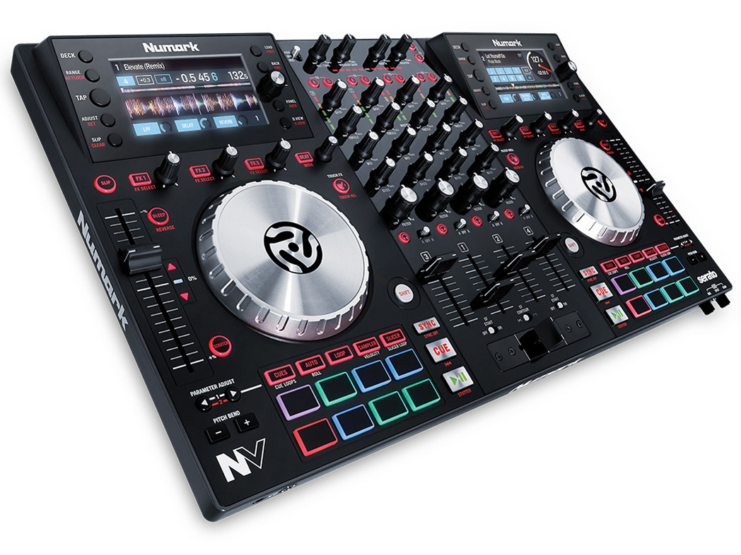 Intelligent dual-display controller for Serato DJ NV