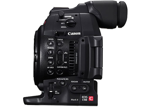 EOS C100 Mark II �{�f�B