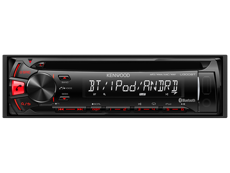楽天市場】ケンウッド U300BT CD/USB/iPod/Bluetoothレシーバー