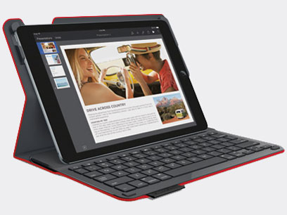 ロジクール TYPE+ Protective case with integrated keyboard