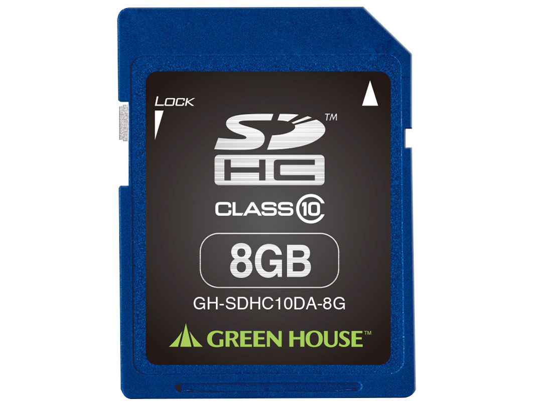 GH-SDHC10DA-8G [8GB] �̐��i�摜