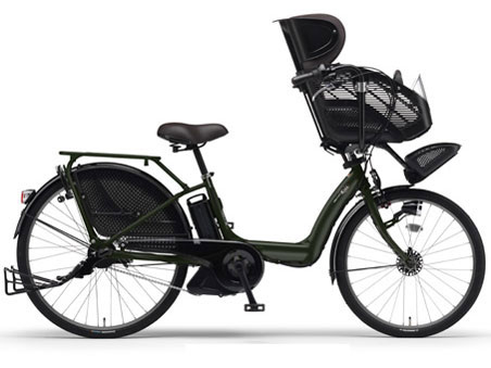 ヤマハ PAS Kiss PM26K 2015年モデル [マットオリーブ] + 専用充電器