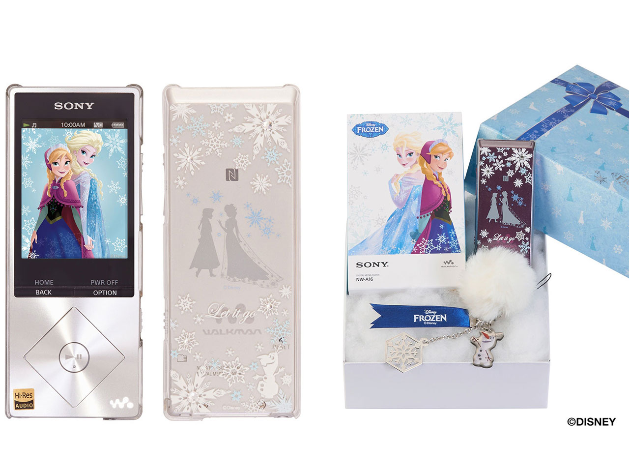 NW-A16/FROZEN �E�H�[�N�}�� A�V���[�Y �A�i�Ɛ�̏����I���W�i�����f�� [32GB] �̐��i�摜