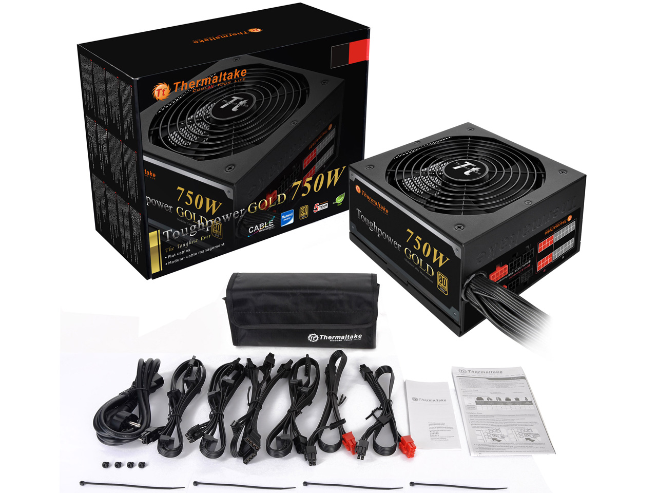 Toughpower 750W GOLD PS-TPD-0750MPCGJP-1 [Black]