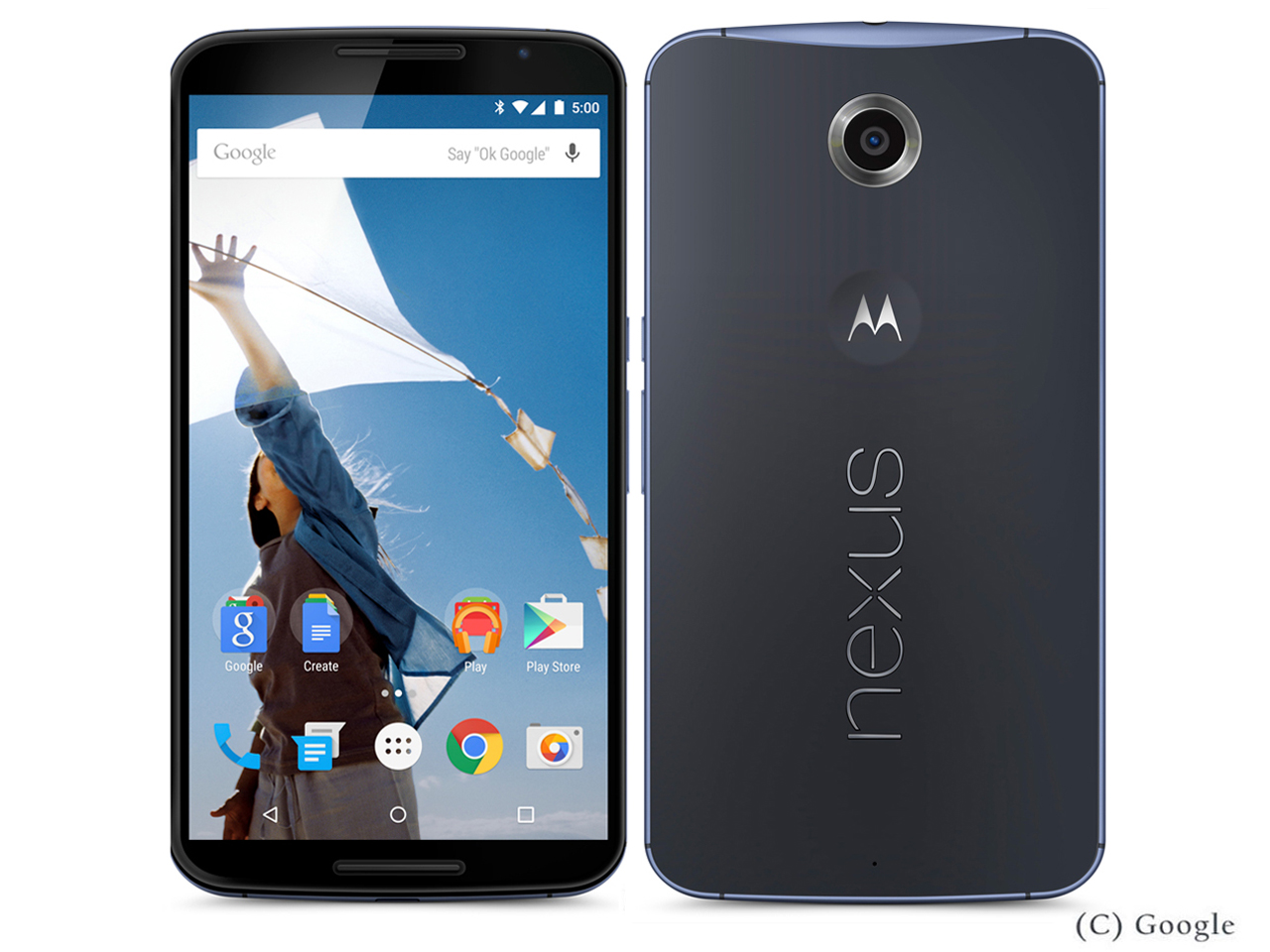 Nexus 6 64GB ���C���o�C�� [�_�[�N�u���[] �̐��i�摜