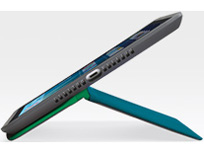 AnyAngle Protective case with any-angle stand for iPad mini iPad mini 2 and 3 iC0751GT [�O���[��&�e�B�[��]