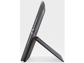 AnyAngle Protective case with any-angle stand for iPad Air 2 iC1051BK [�u���b�N]