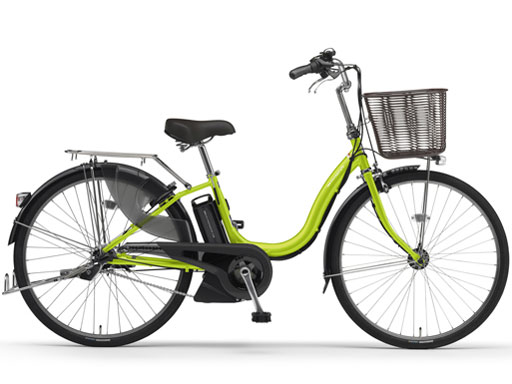 [556]送料無料 ヤマハ PASNatua 電動自転車 充電器付き 電動アシスト自転車 PAS With 26インチ マットナチュラル