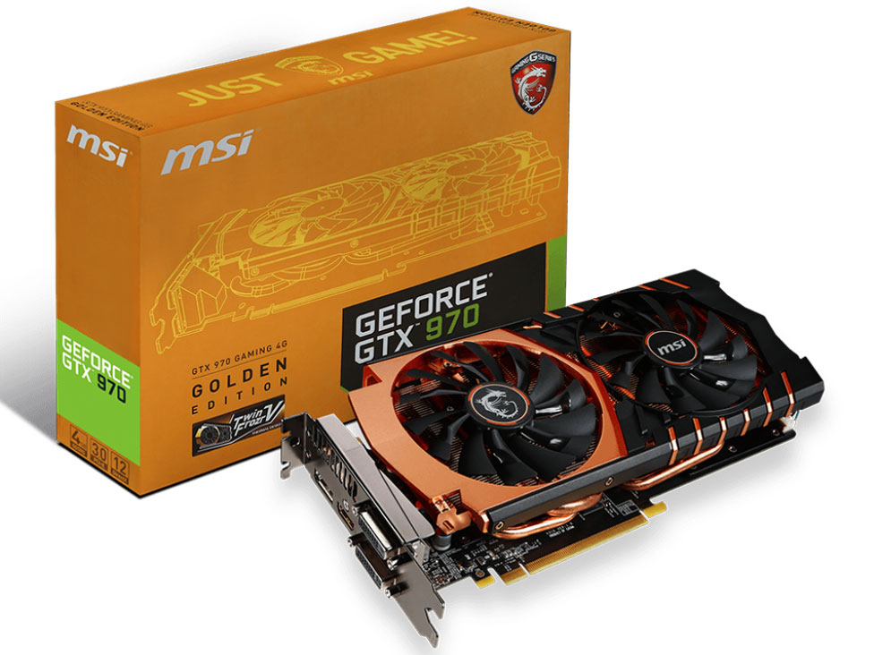 GTX 970 GAMING 4G GOLDEN EDITION [PCIExp 4GB] �̐��i�摜
