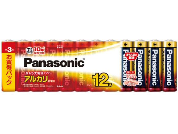 �A���J�����d�r �P3�` 12�{�p�b�N LR6XJ/12SW �̐��i�摜